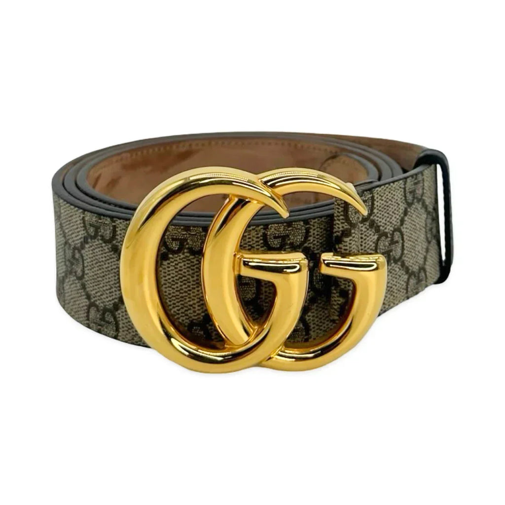 Gucci GG Supreme Marmont Wide Belt