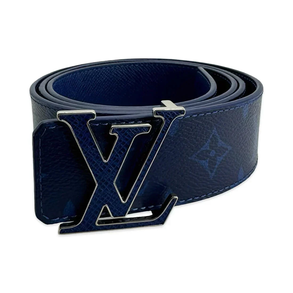 Louis Vuitton Monogram Taiga Initiales Reversible Belt
