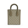 GUCCI  GG Supreme Interlocking G Mini Tote