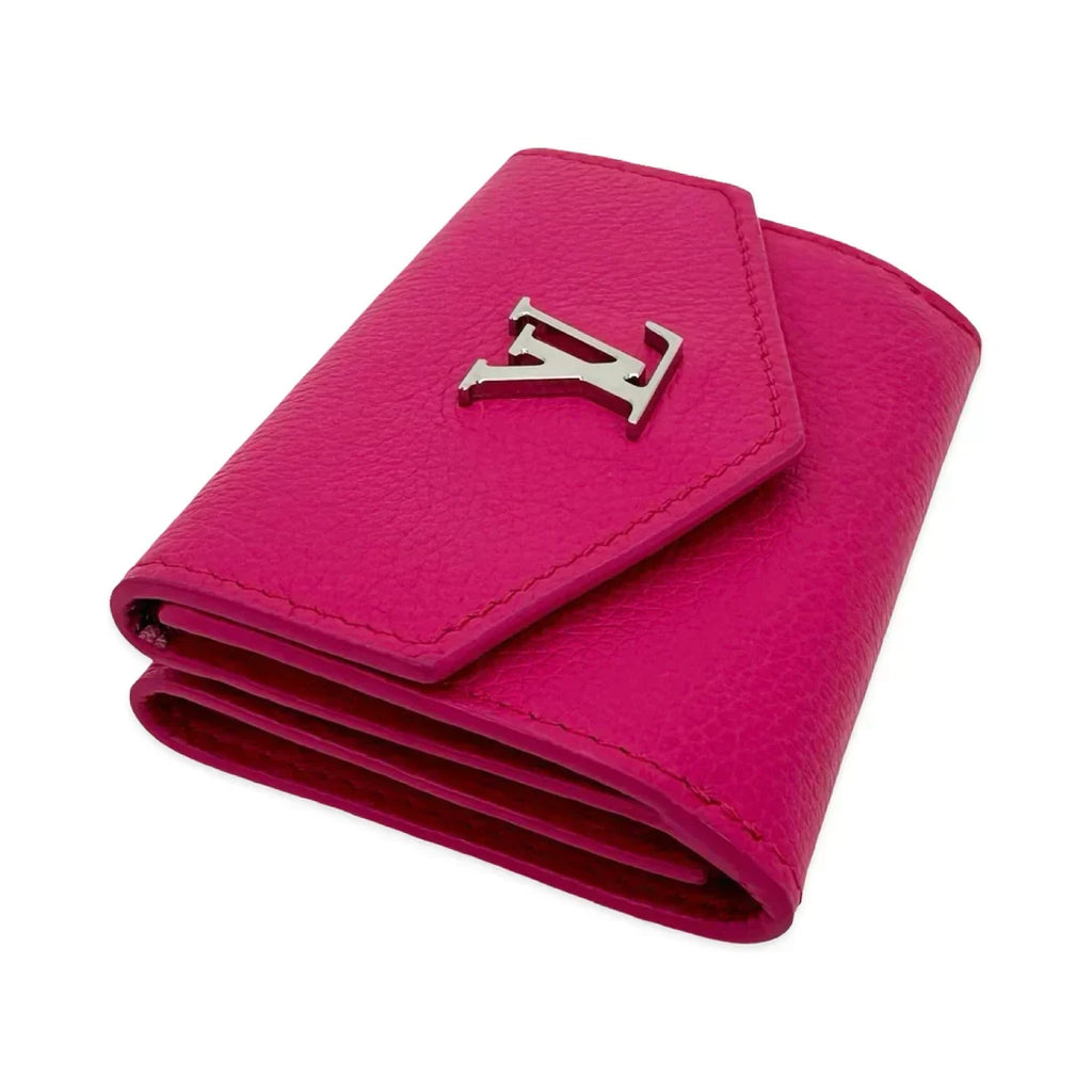 LOUIS VUITTON  Monogram Embossed Portefeuille Rock Mini Wallet