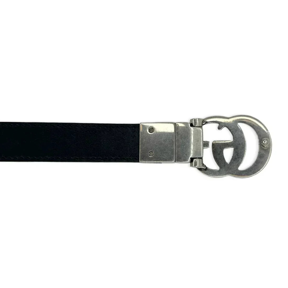 Gucci Calfskin GG Supreme Pearl Belt