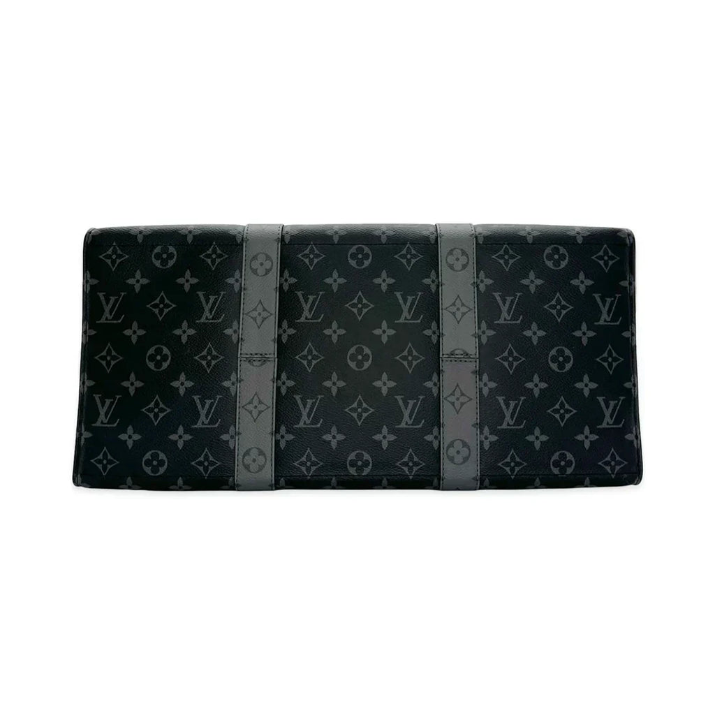 LOUIS VUITTON  Monogram Eclipse Cabas Zippe GM Luggage Tote
