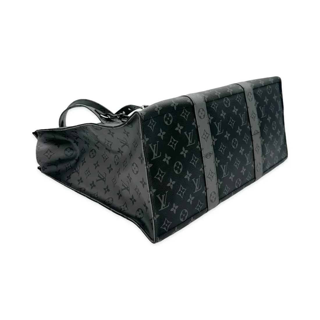 LOUIS VUITTON  Monogram Eclipse Cabas Zippe GM Luggage Tote