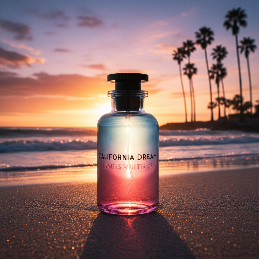 Louis Vuitton California Dream California sunset beach