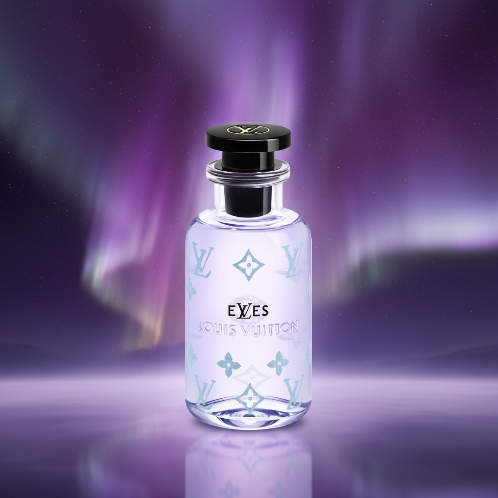 Louis Vuitton Eves magical aurora background